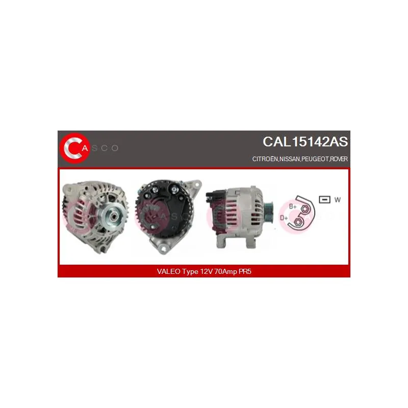 Alternateur CASCO CAL15142AS