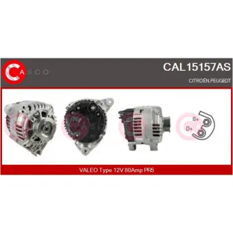Alternateur CASCO CAL15157AS