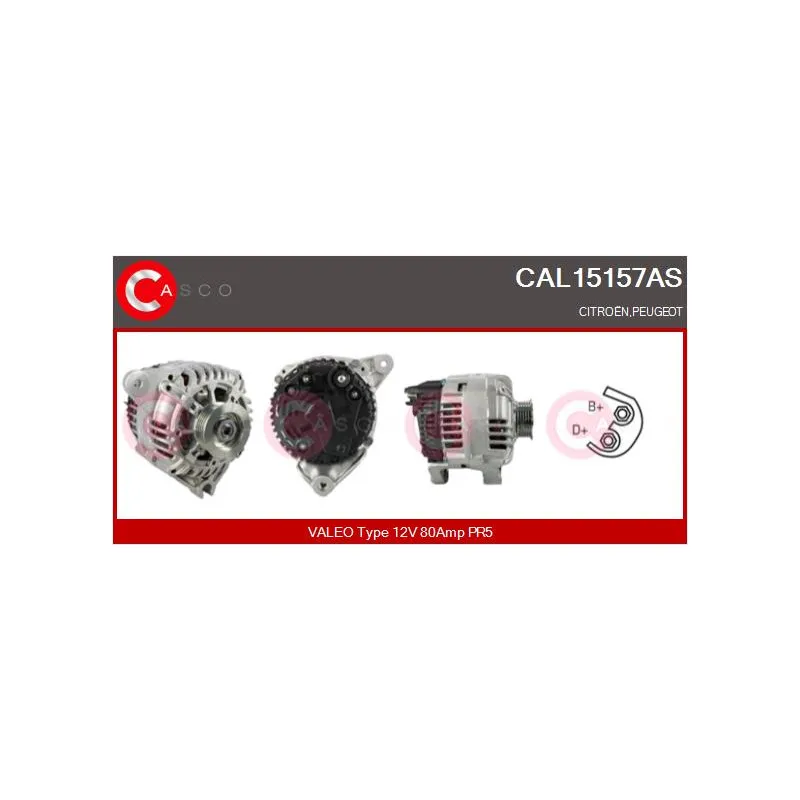 Alternateur CASCO CAL15157AS