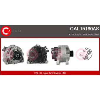 Alternateur CASCO CAL15160AS