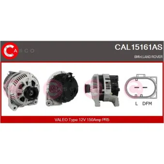 Alternateur CASCO CAL15161AS