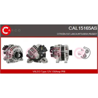 Alternateur CASCO CAL15165AS