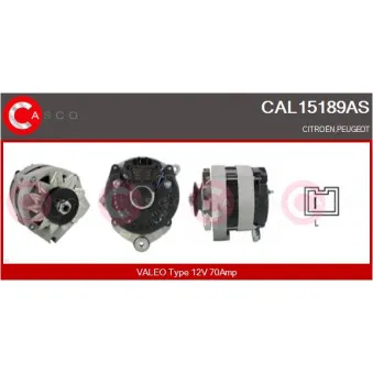 Alternateur CASCO CAL15189AS