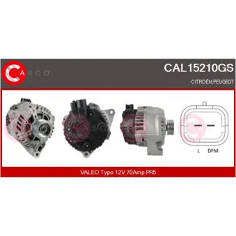 Alternateur CASCO CAL15210GS