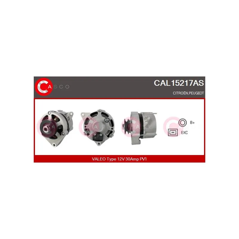 Alternateur CASCO CAL15217AS