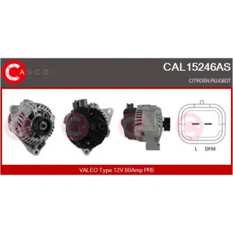Alternateur CASCO CAL15246AS