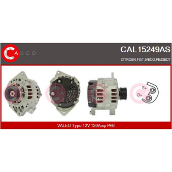 Alternateur CASCO CAL15249AS