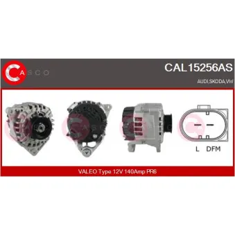 Alternateur CASCO CAL15256AS