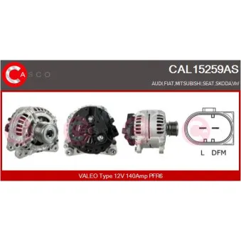 Alternateur CASCO CAL15259AS