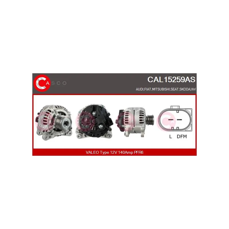 Alternateur CASCO CAL15259AS
