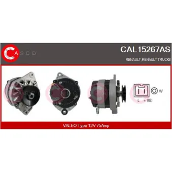 Alternateur CASCO CAL15267AS