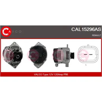 Alternateur CASCO CAL15296AS