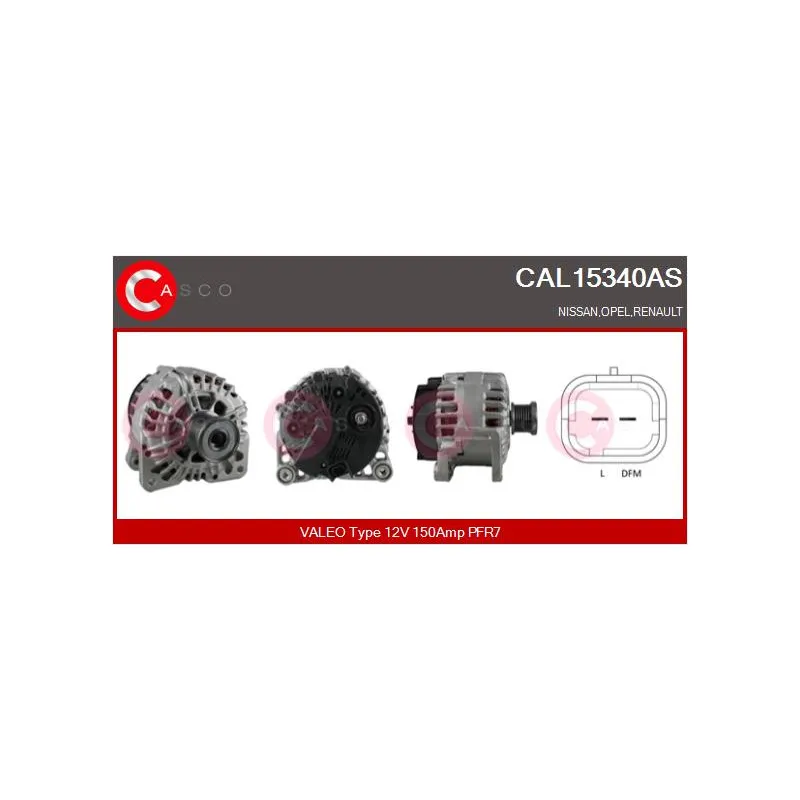 Alternateur CASCO CAL15340AS