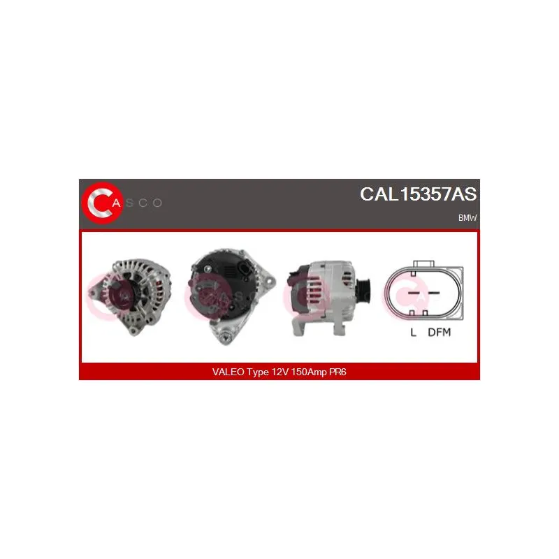 Alternateur CASCO CAL15357AS
