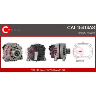 Alternateur CASCO CAL15414AS