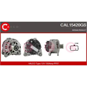 Alternateur CASCO CAL15420GS