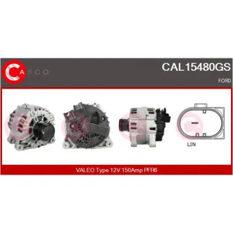 Alternateur CASCO CAL15480GS