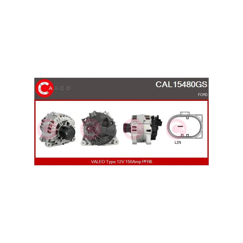 Alternateur CASCO CAL15480GS