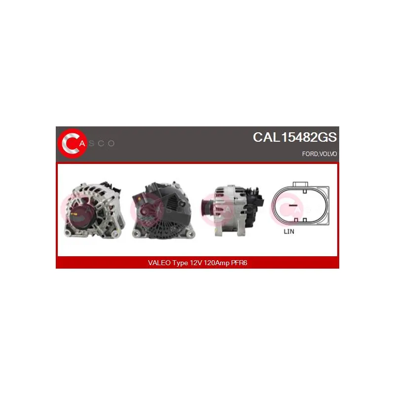 Alternateur CASCO CAL15482GS