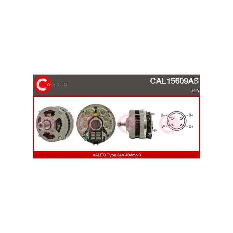 Alternateur CASCO CAL15609AS