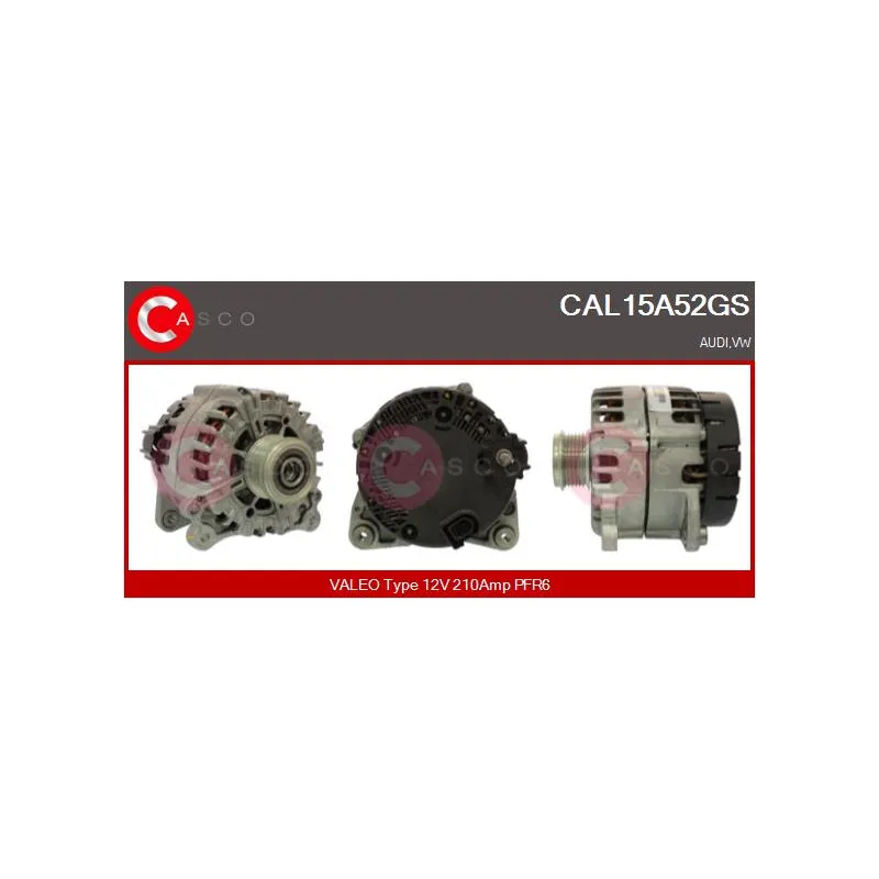 Alternateur CASCO CAL15A52GS