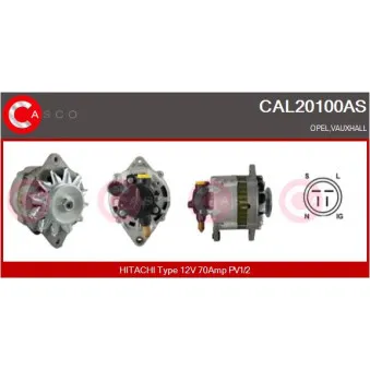 Alternateur CASCO CAL20100AS