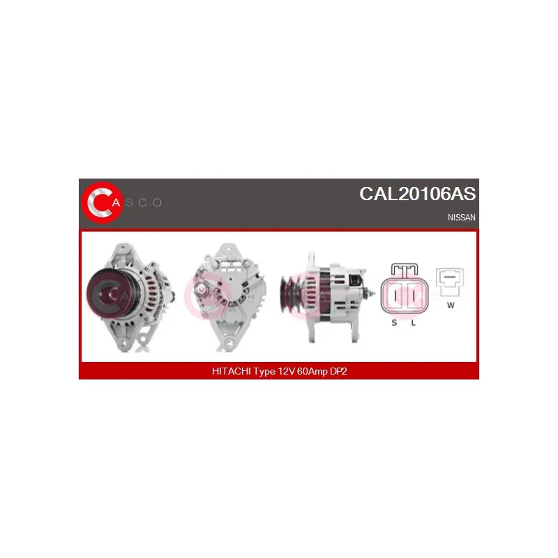 Alternateur CASCO CAL20106AS