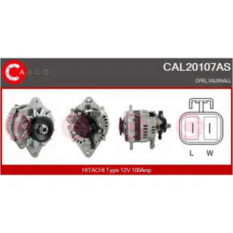 Alternateur CASCO CAL20107AS