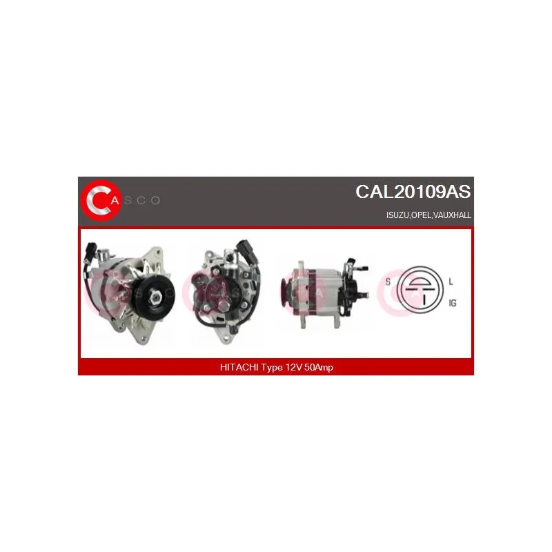 Alternateur CASCO CAL20109AS