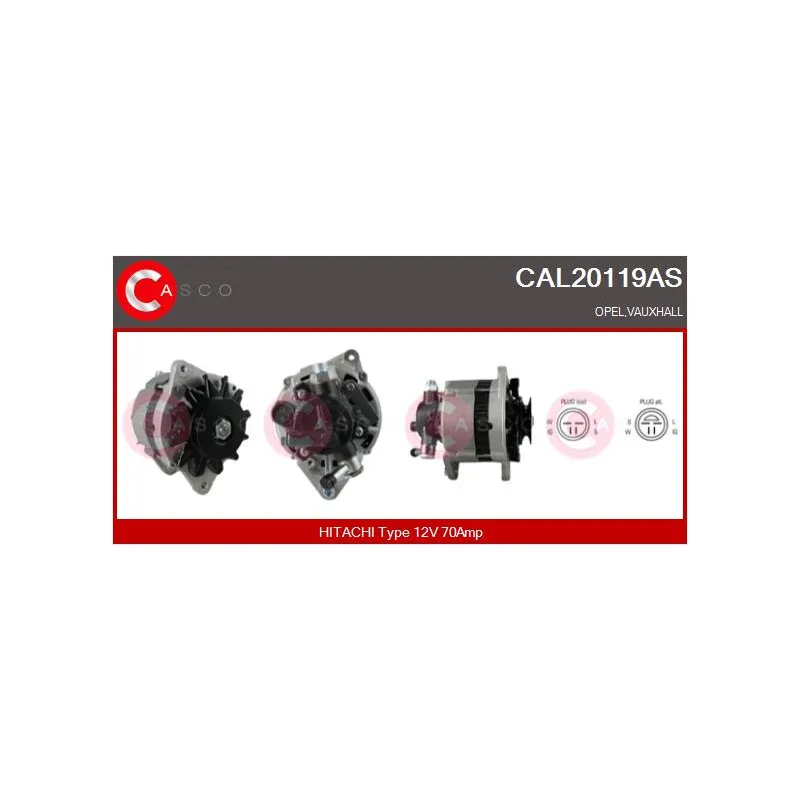 Alternateur CASCO CAL20119AS