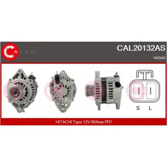 Alternateur CASCO CAL20132AS