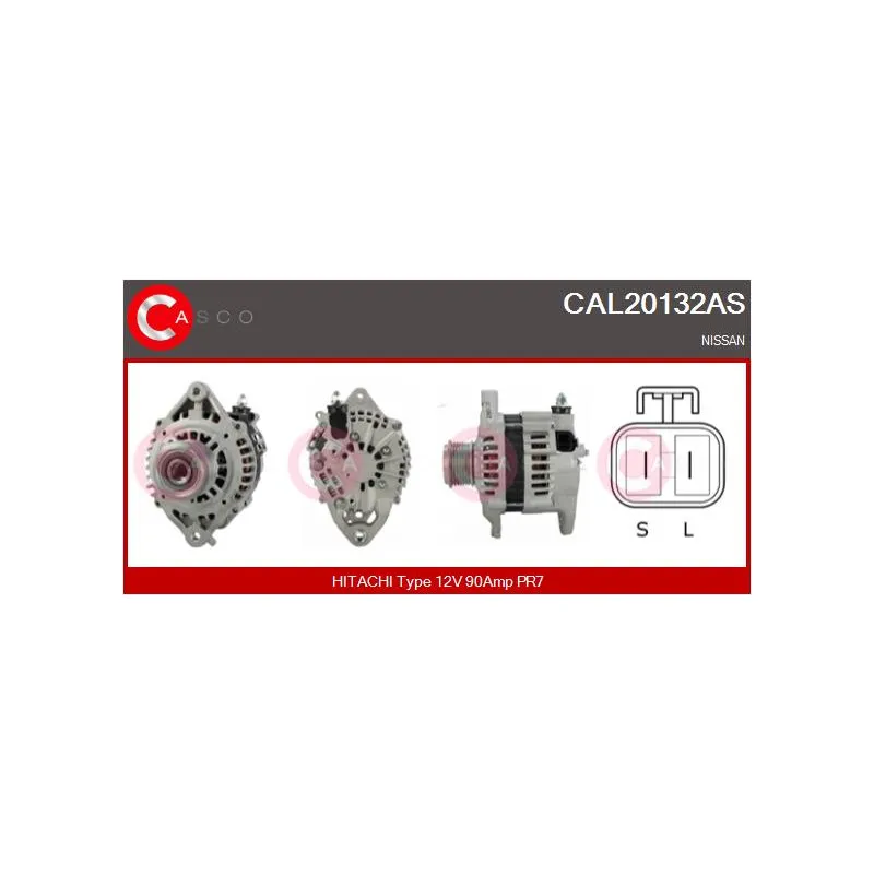 Alternateur CASCO CAL20132AS