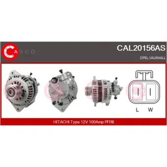 Alternateur CASCO CAL20156AS