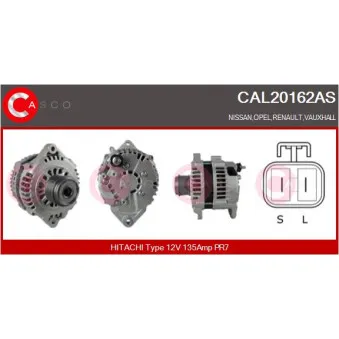 Alternateur CASCO CAL20162AS