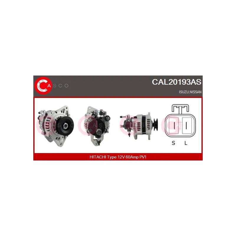 Alternateur CASCO CAL20193AS