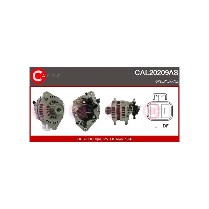 Alternateur CASCO CAL20209AS