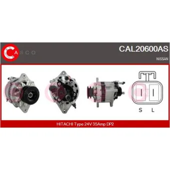 Alternateur CASCO CAL20600AS
