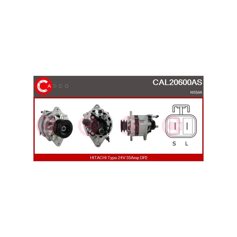 Alternateur CASCO CAL20600AS