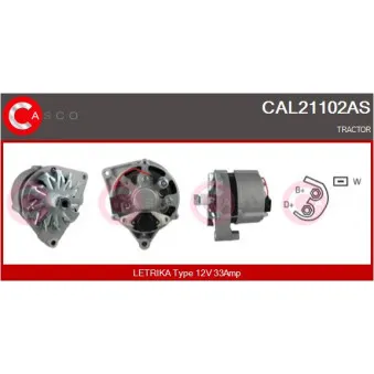 Alternateur CASCO CAL21102AS