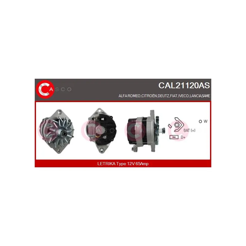 Alternateur CASCO CAL21120AS