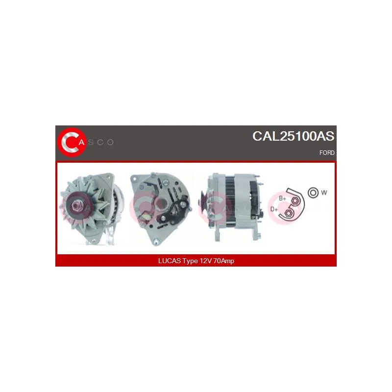 Alternateur CASCO CAL25100AS