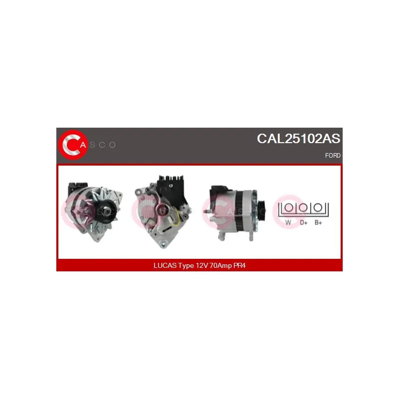 Alternateur CASCO CAL25102AS