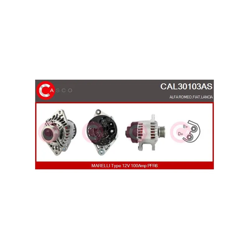 Alternateur CASCO CAL30103AS