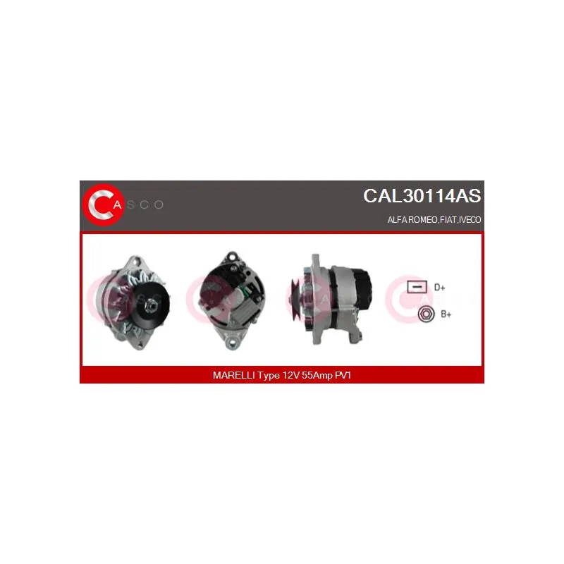 Alternateur CASCO CAL30114AS