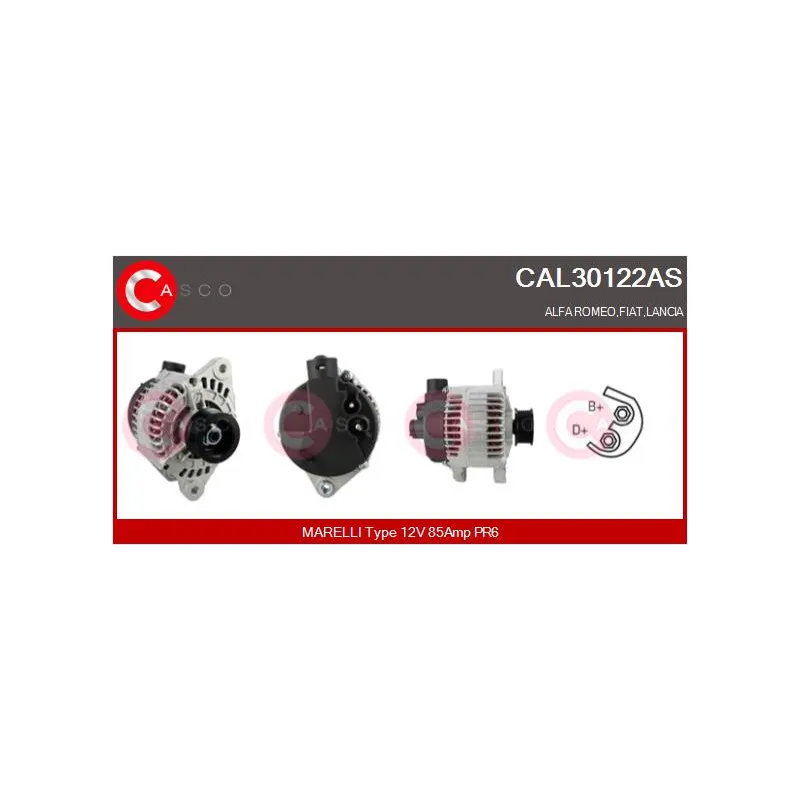 Alternateur CASCO CAL30122AS