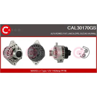 Alternateur CASCO CAL30170GS