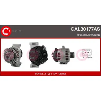 Alternateur CASCO CAL30177AS