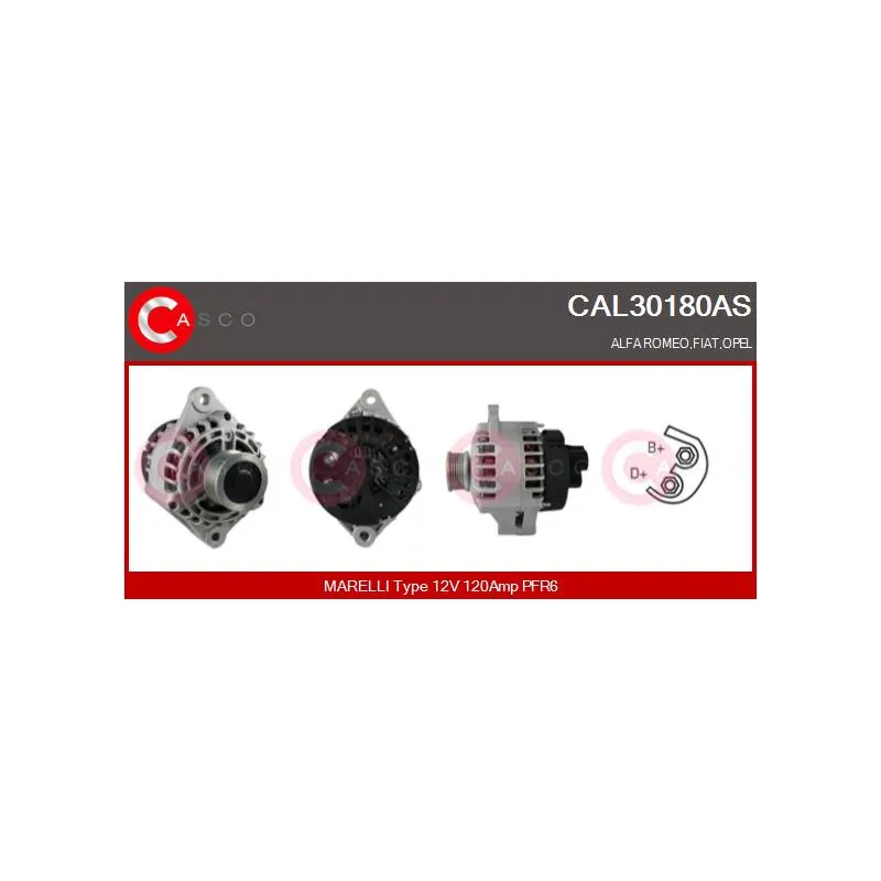 Alternateur CASCO CAL30180AS