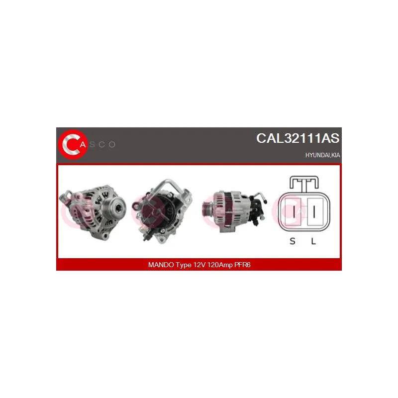 Alternateur CASCO CAL32111AS