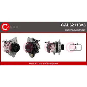 Alternateur CASCO CAL32113AS